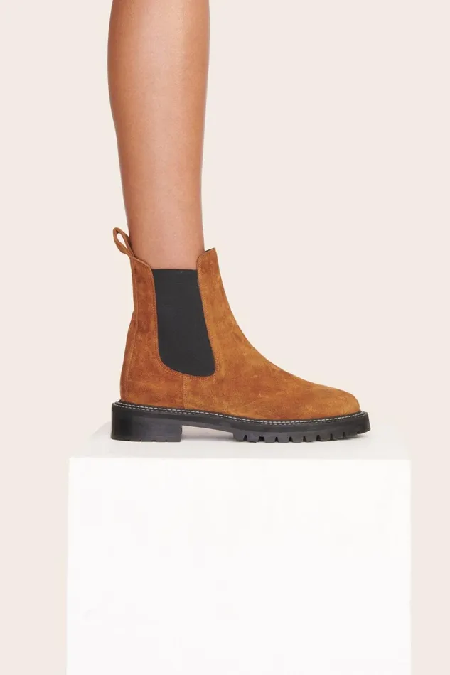 Women Boots STAUD STAUD DUTCH BOOT TAN Women Boots STAUD STAUD DUTCH BOOT TAN