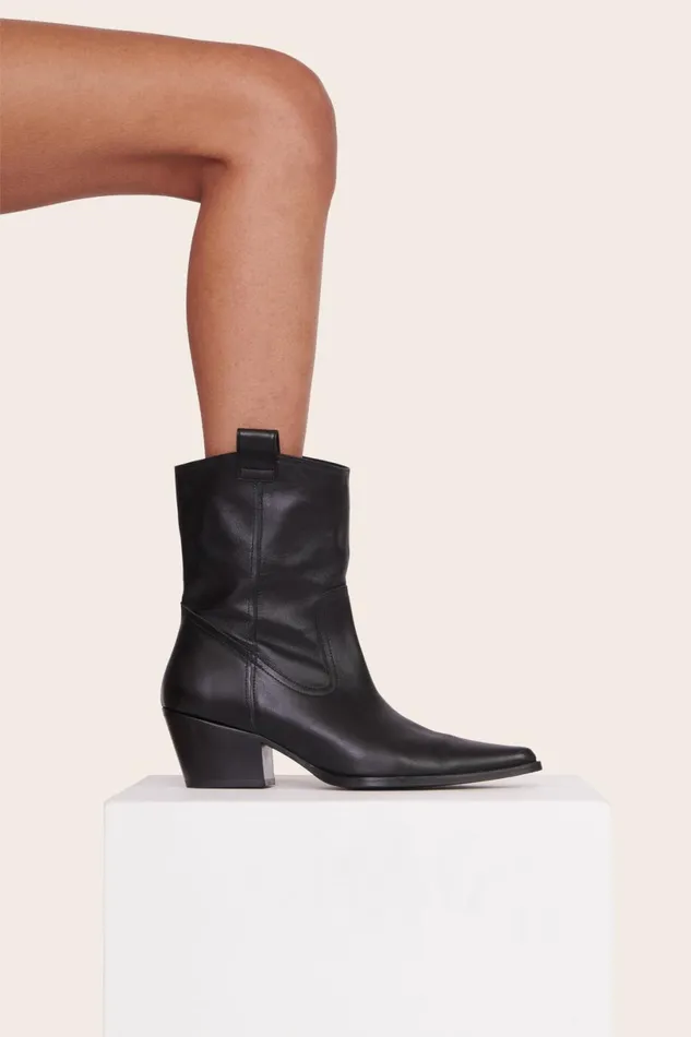 Women Boots STAUD STAUD JUNE BOOT BLACK Women Boots STAUD STAUD JUNE BOOT BLACK