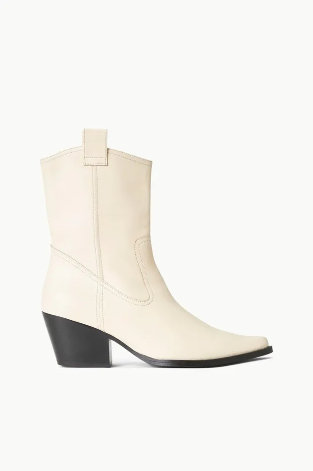 Women Boots STAUD STAUD JUNE BOOT CREAM