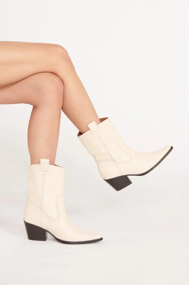Women Boots STAUD STAUD JUNE BOOT CREAM Women Boots STAUD STAUD JUNE BOOT CREAM