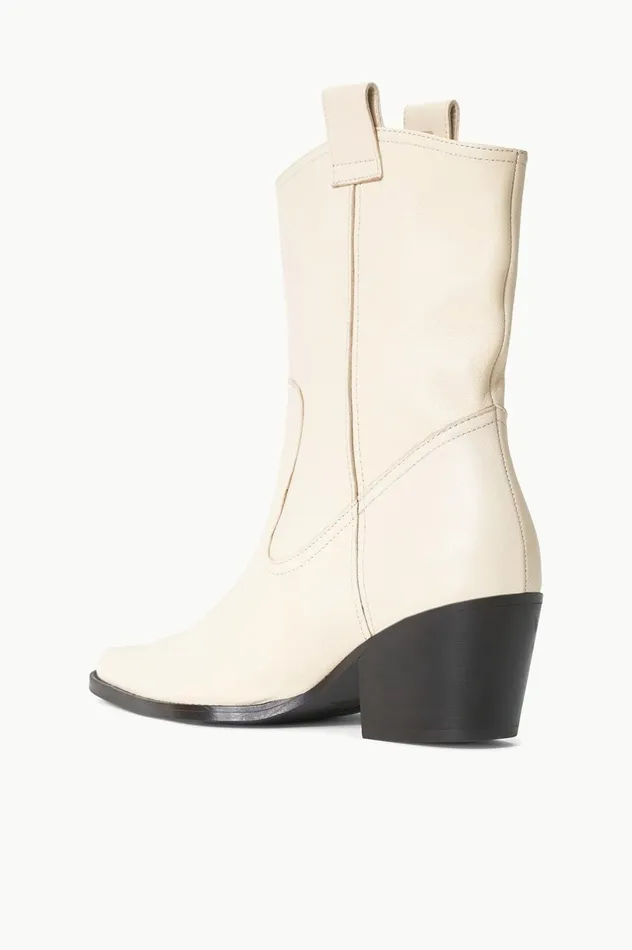 Women Boots STAUD STAUD JUNE BOOT CREAM Women Boots STAUD STAUD JUNE BOOT CREAM