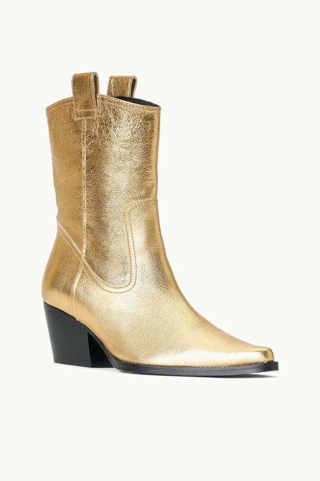 Women Boots STAUD STAUD JUNE BOOT GOLD Women Boots STAUD STAUD JUNE BOOT GOLD