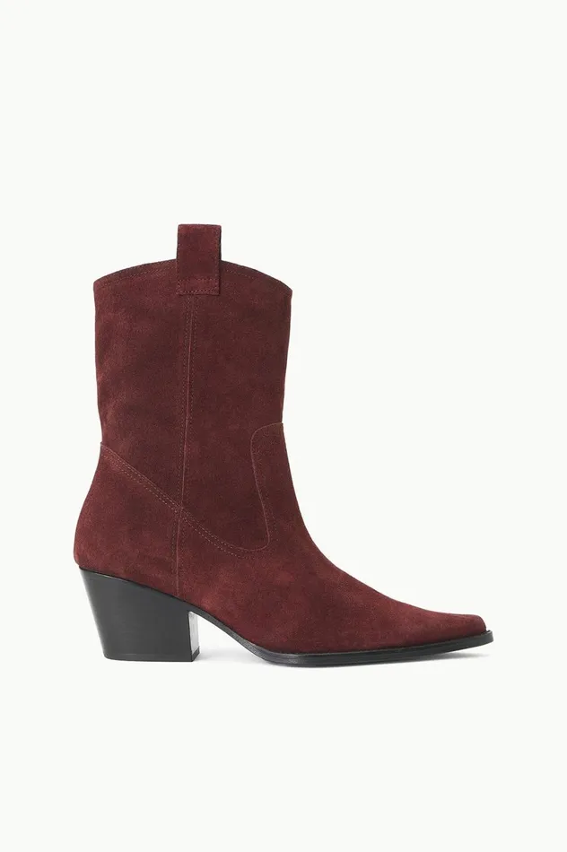 Women Boots STAUD STAUD JUNE BOOT MAHOGANY