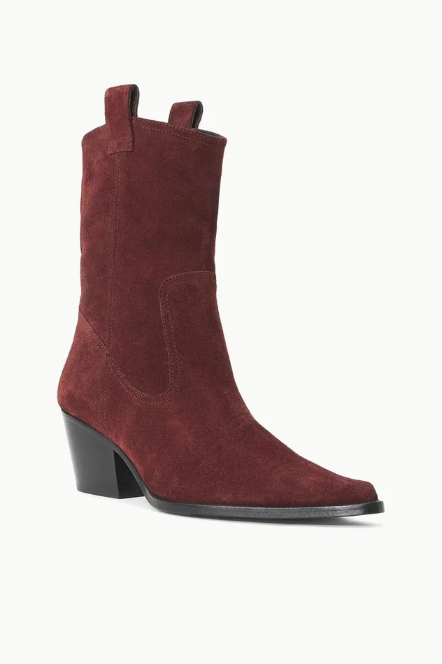 Women Boots STAUD STAUD JUNE BOOT MAHOGANY Women Boots STAUD STAUD JUNE BOOT MAHOGANY