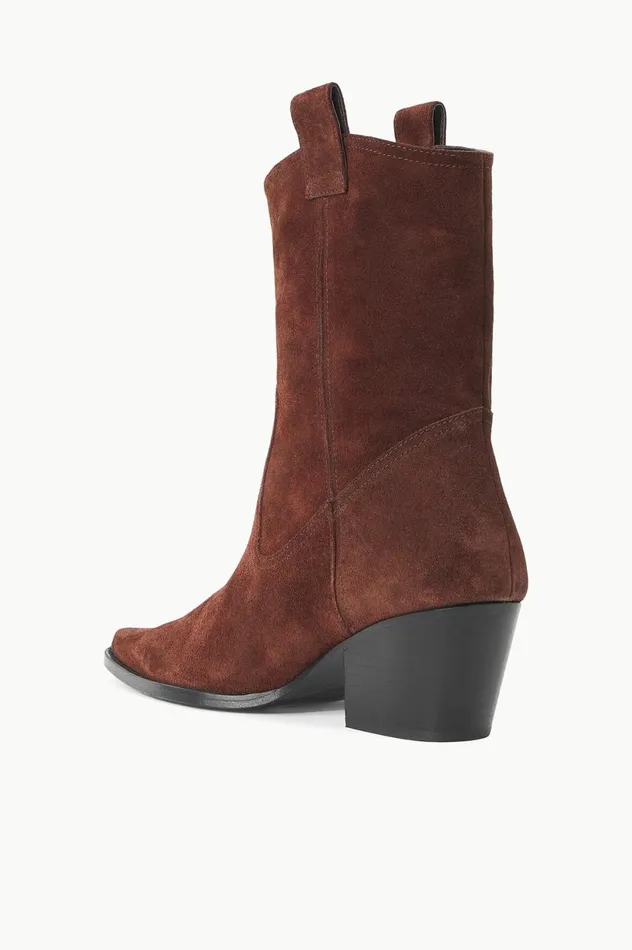 Women Boots STAUD STAUD JUNE BOOT MAHOGANY Women Boots STAUD STAUD JUNE BOOT MAHOGANY