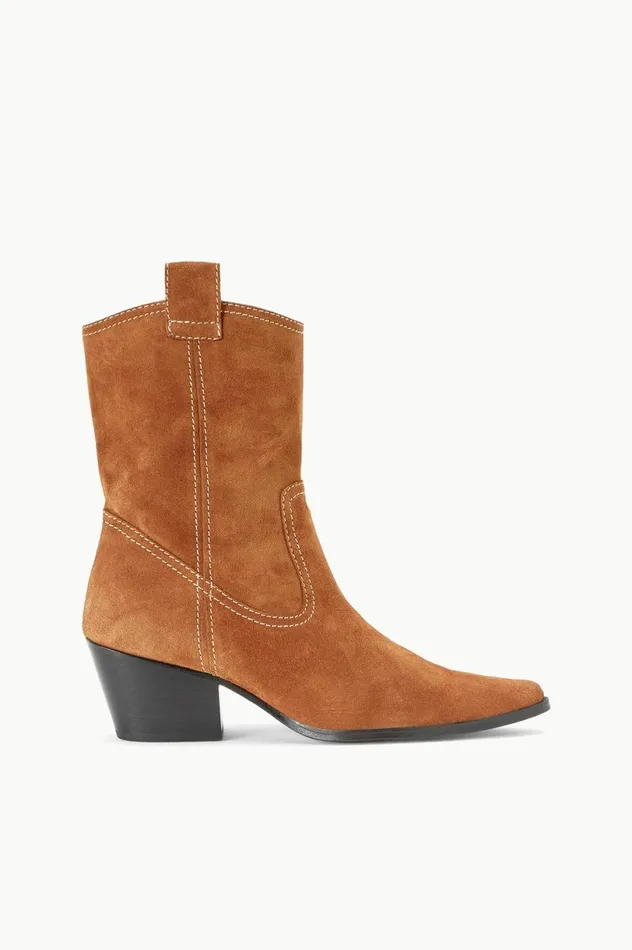 Women Boots STAUD STAUD JUNE BOOT TAN SUEDE