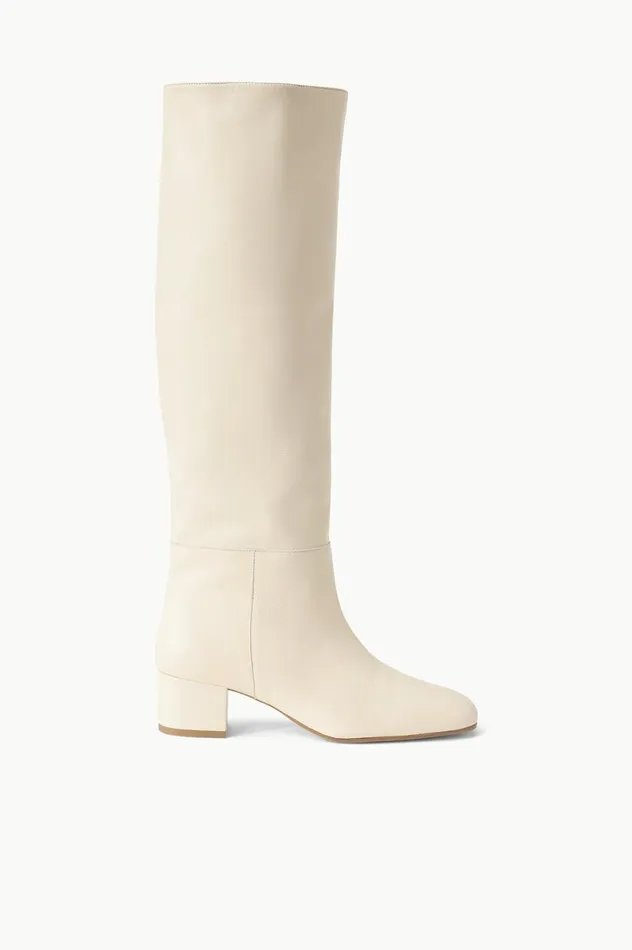 Women Boots STAUD STAUD NANCY BOOT CREAM