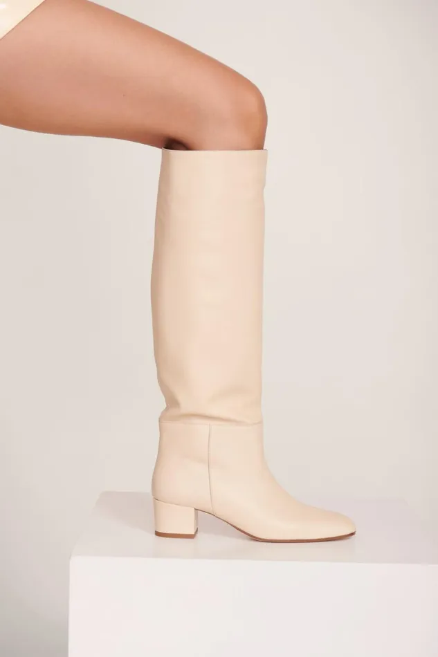 Women Boots STAUD STAUD NANCY BOOT CREAM Women Boots STAUD STAUD NANCY BOOT CREAM