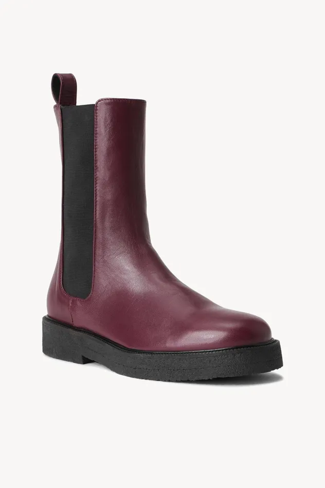 Women Boots STAUD STAUD PALAMINO BOOT PLUM BLACK Women Boots STAUD STAUD PALAMINO BOOT PLUM BLACK