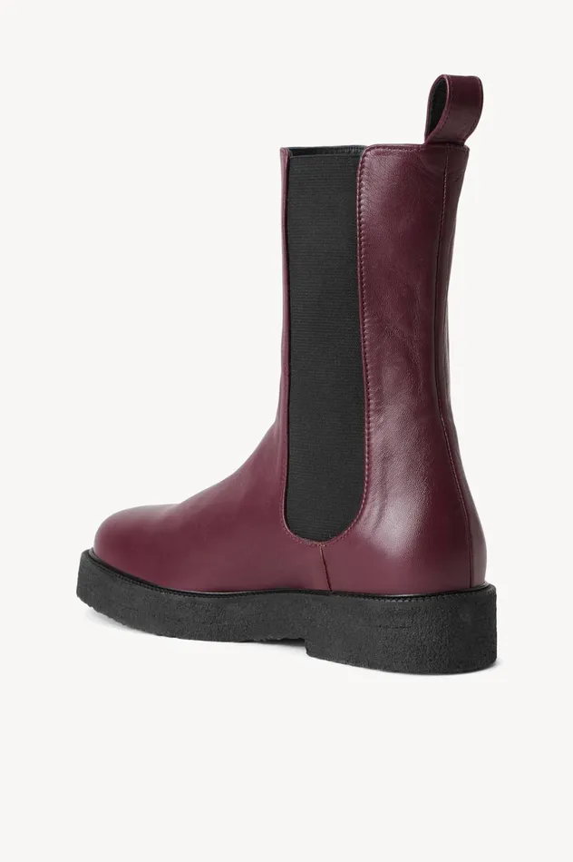 Women Boots STAUD STAUD PALAMINO BOOT PLUM BLACK Women Boots STAUD STAUD PALAMINO BOOT PLUM BLACK