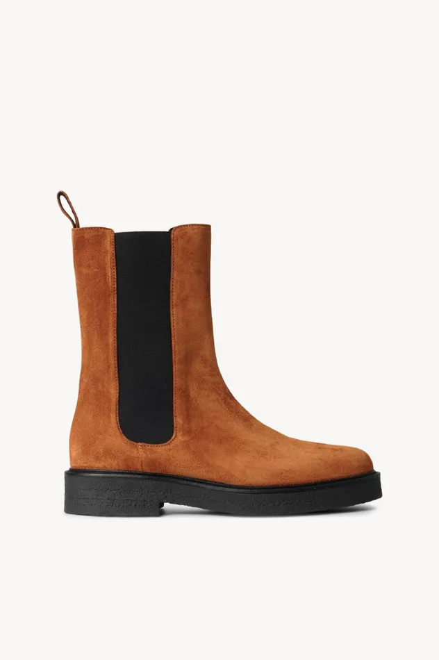 Women Boots STAUD STAUD PALAMINO BOOT TAN BLACK