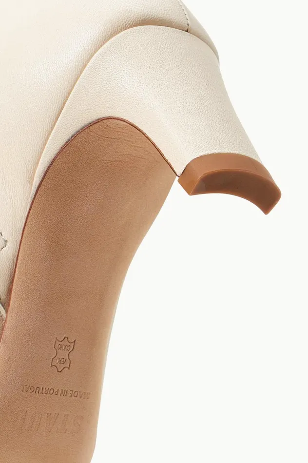 Women Boots STAUD STAUD WALLY ANKLE BOOT CREAM Women Boots STAUD STAUD WALLY ANKLE BOOT CREAM