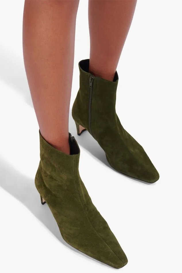 Women Boots STAUD STAUD WALLY ANKLE BOOT OLIVE Women Boots STAUD STAUD WALLY ANKLE BOOT OLIVE
