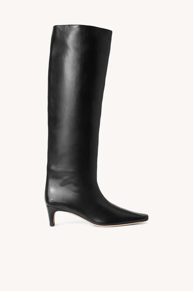Women Boots STAUD STAUD WALLY BOOT BLACK