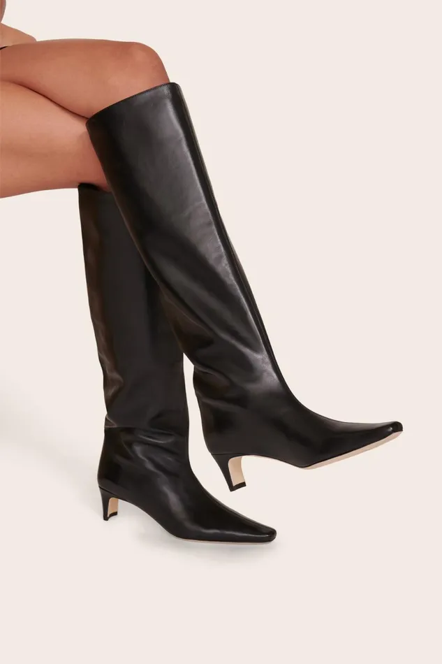 Women Boots STAUD STAUD WALLY BOOT BLACK Women Boots STAUD STAUD WALLY BOOT BLACK