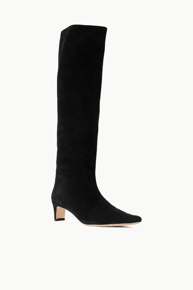 Women Boots STAUD STAUD WALLY BOOT BLACK SUEDE Women Boots STAUD STAUD WALLY BOOT BLACK SUEDE