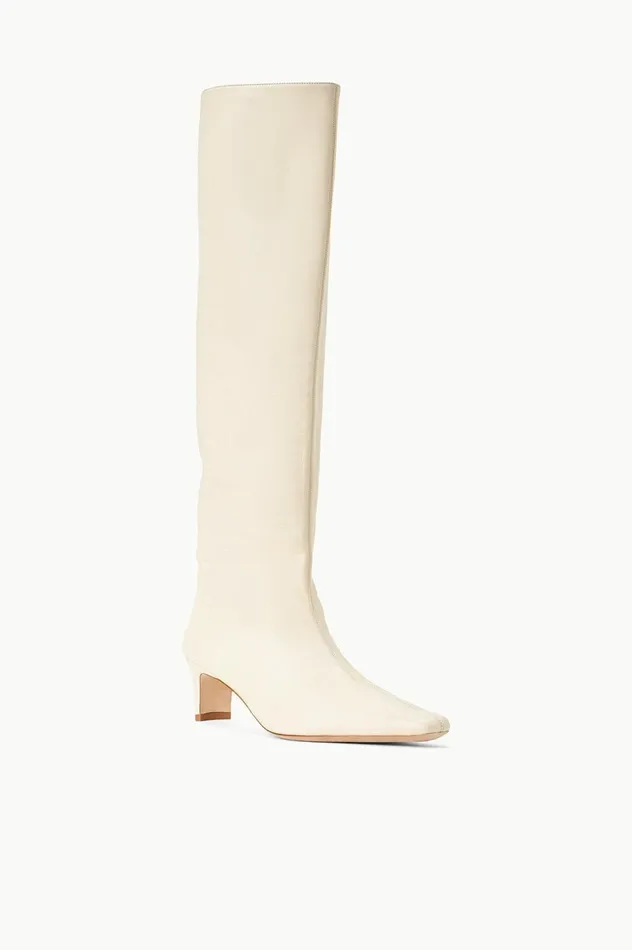 Women Boots STAUD STAUD WALLY BOOT CREAM Women Boots STAUD STAUD WALLY BOOT CREAM