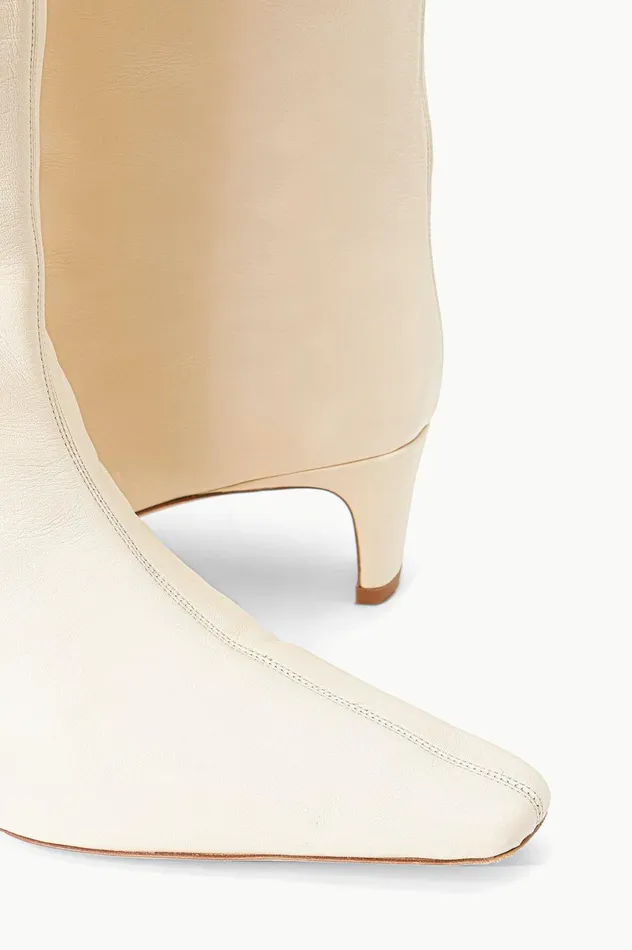 Women Boots STAUD STAUD WALLY BOOT CREAM Women Boots STAUD STAUD WALLY BOOT CREAM