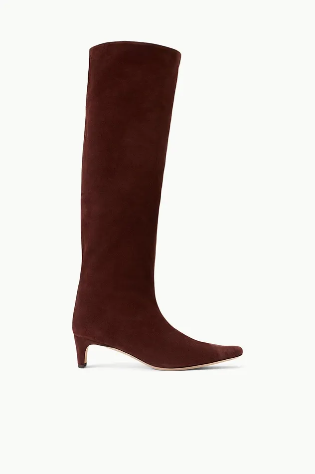 Women Boots STAUD STAUD WALLY BOOT MAHOGANY