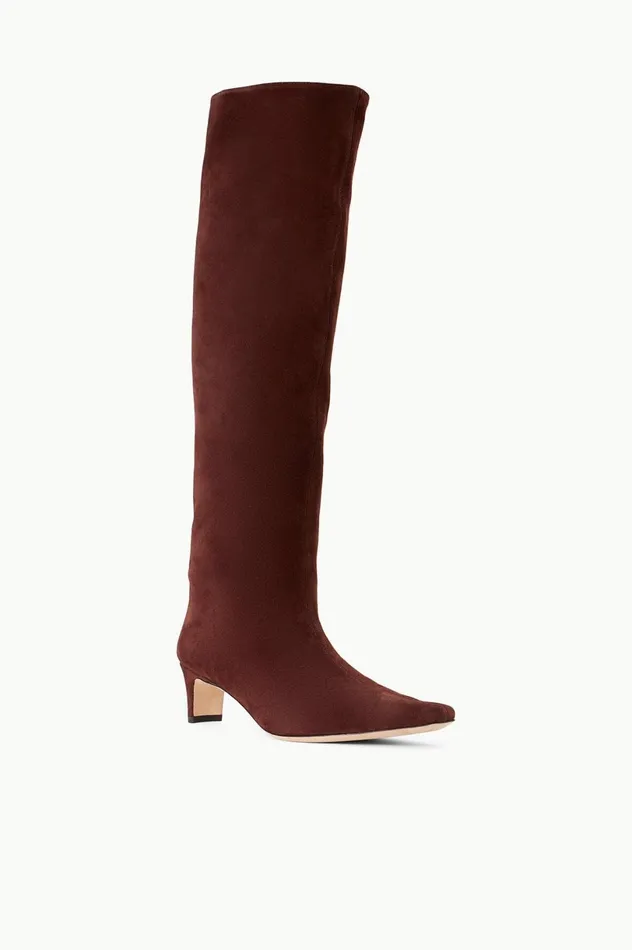 Women Boots STAUD STAUD WALLY BOOT MAHOGANY Women Boots STAUD STAUD WALLY BOOT MAHOGANY