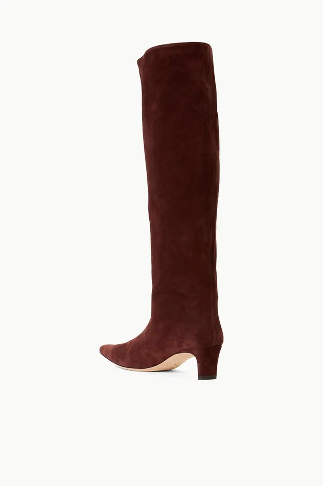 Women Boots STAUD STAUD WALLY BOOT MAHOGANY Women Boots STAUD STAUD WALLY BOOT MAHOGANY