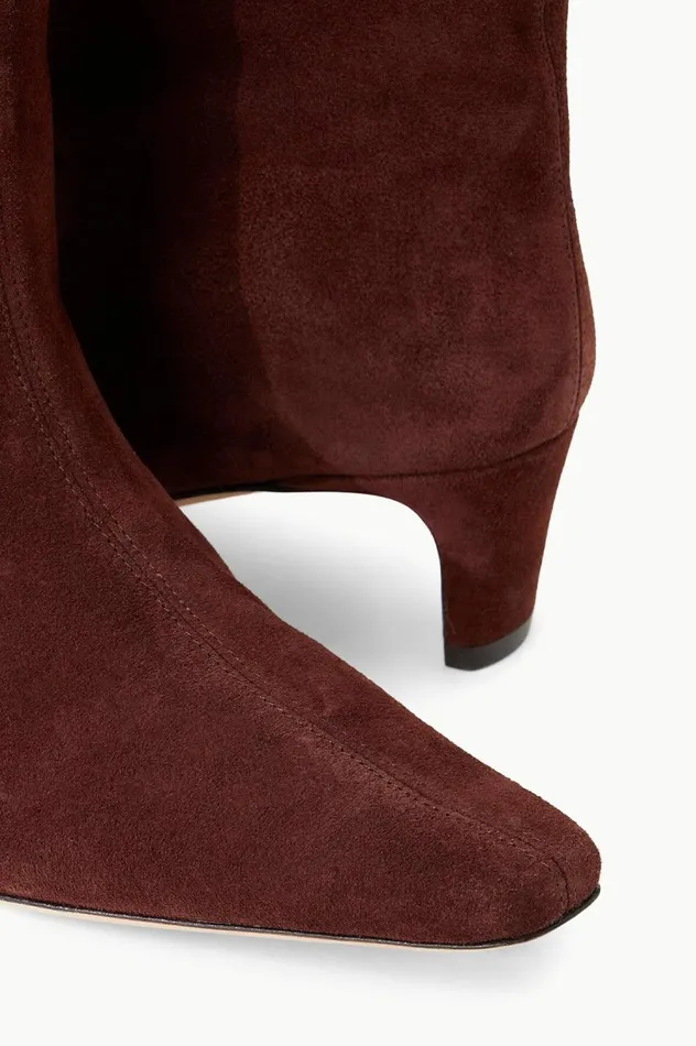 Women Boots STAUD STAUD WALLY BOOT MAHOGANY Women Boots STAUD STAUD WALLY BOOT MAHOGANY