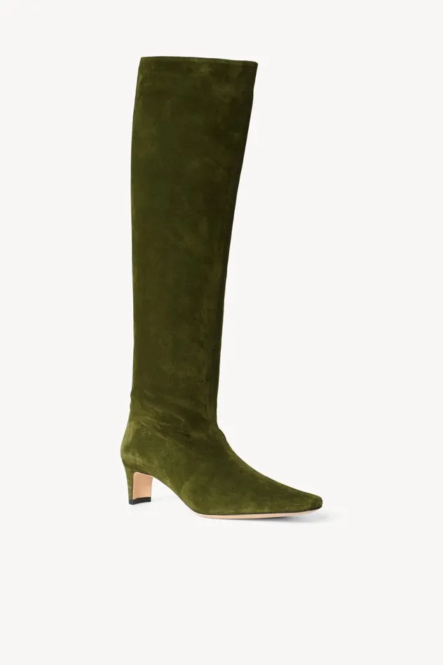 Women Boots STAUD STAUD WALLY BOOT OLIVE Women Boots STAUD STAUD WALLY BOOT OLIVE