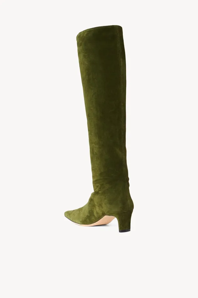 Women Boots STAUD STAUD WALLY BOOT OLIVE Women Boots STAUD STAUD WALLY BOOT OLIVE