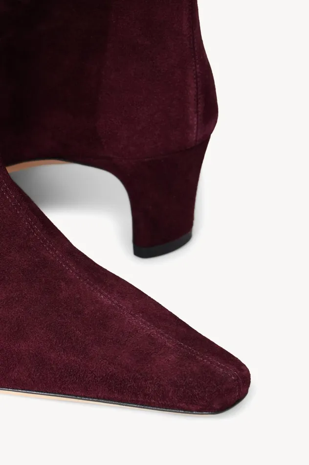 Women Boots STAUD STAUD WALLY BOOT PLUM Women Boots STAUD STAUD WALLY BOOT PLUM