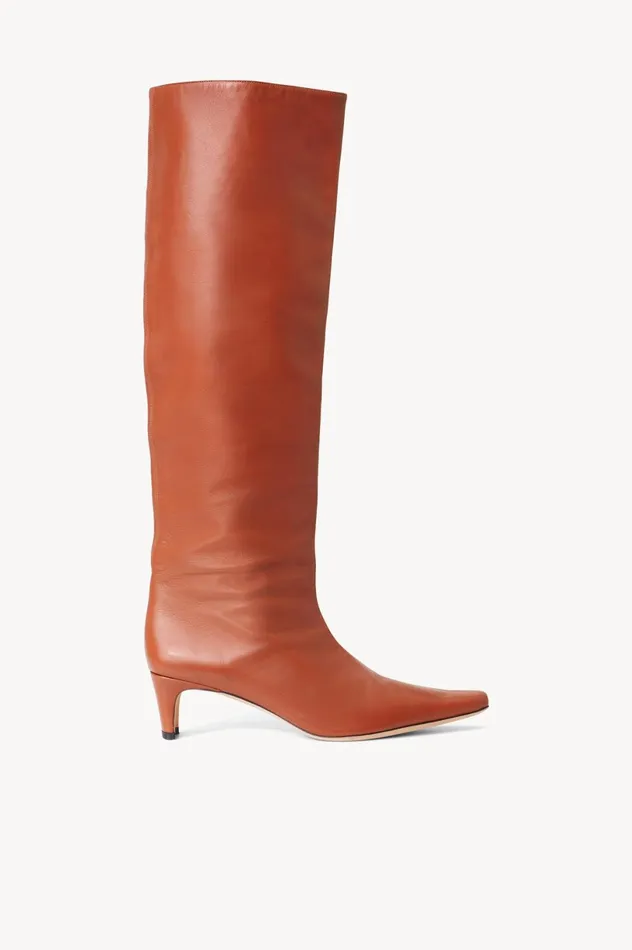 Women Boots STAUD STAUD WALLY BOOT TAN