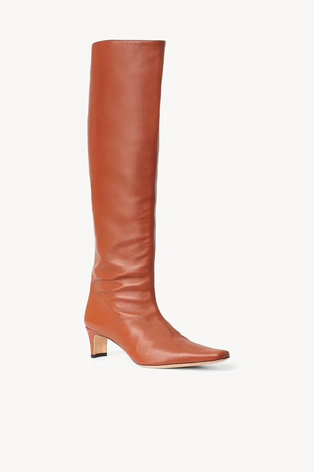 Women Boots STAUD STAUD WALLY BOOT TAN Women Boots STAUD STAUD WALLY BOOT TAN