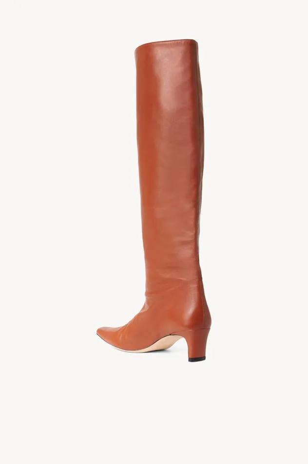 Women Boots STAUD STAUD WALLY BOOT TAN Women Boots STAUD STAUD WALLY BOOT TAN