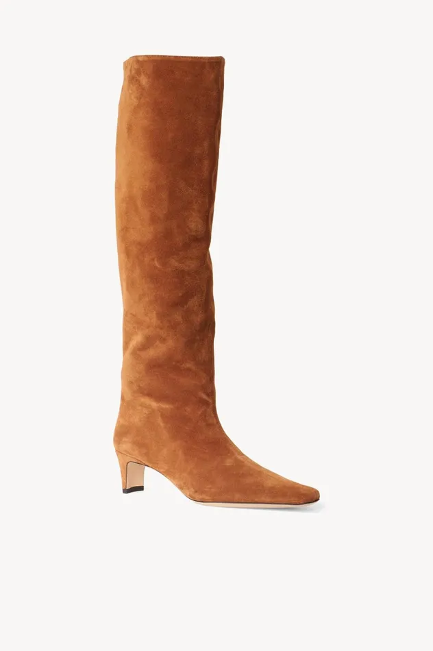 Women Boots STAUD STAUD WALLY BOOT TAN SUEDE Women Boots STAUD STAUD WALLY BOOT TAN SUEDE