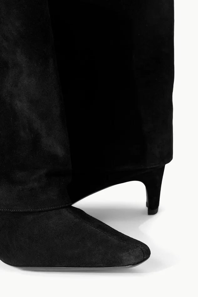 Women Boots STAUD STAUD WALLY FOLDOVER BOOT BLACK Women Boots STAUD STAUD WALLY FOLDOVER BOOT BLACK