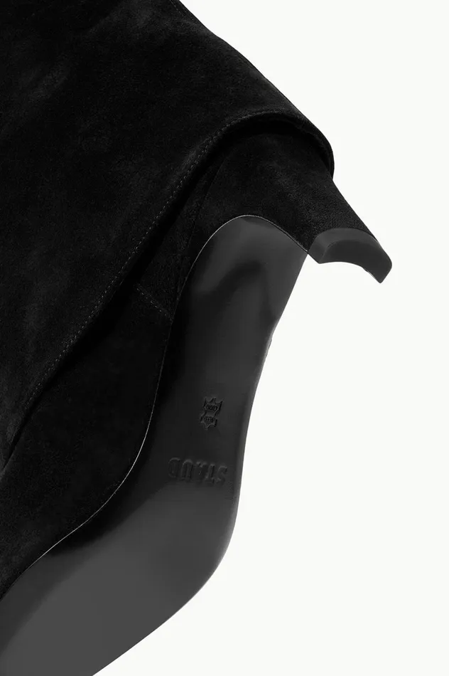 Women Boots STAUD STAUD WALLY FOLDOVER BOOT BLACK Women Boots STAUD STAUD WALLY FOLDOVER BOOT BLACK