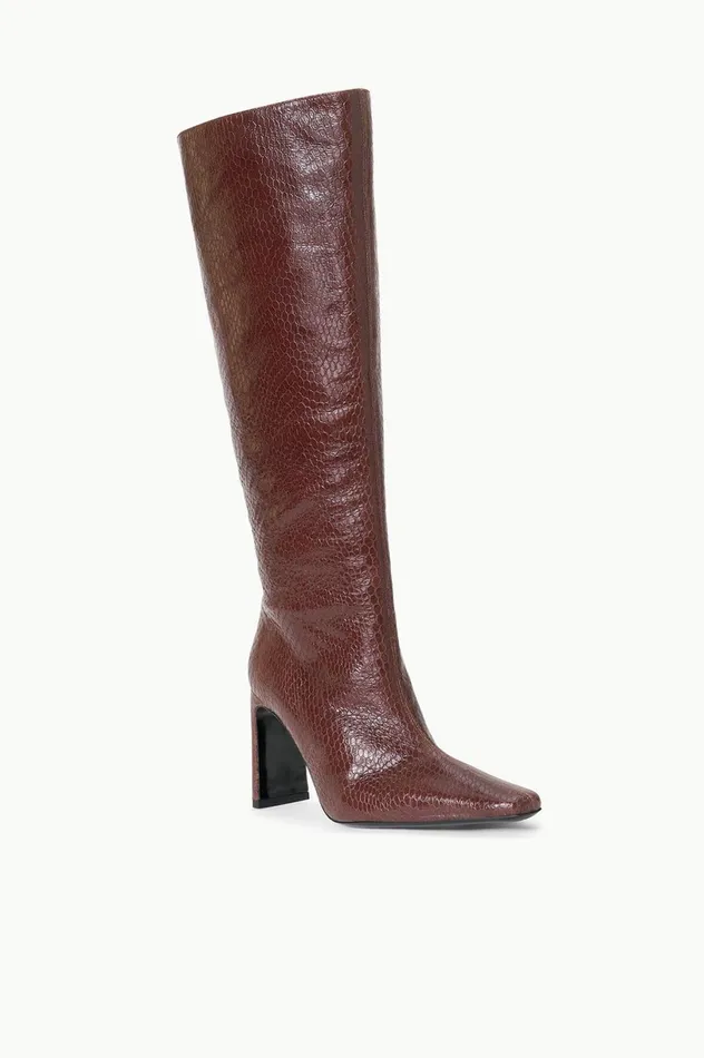 Women Boots STAUD STAUD WALLY HIGH HEEL BOOT MAHOGANY Women Boots STAUD STAUD WALLY HIGH HEEL BOOT MAHOGANY