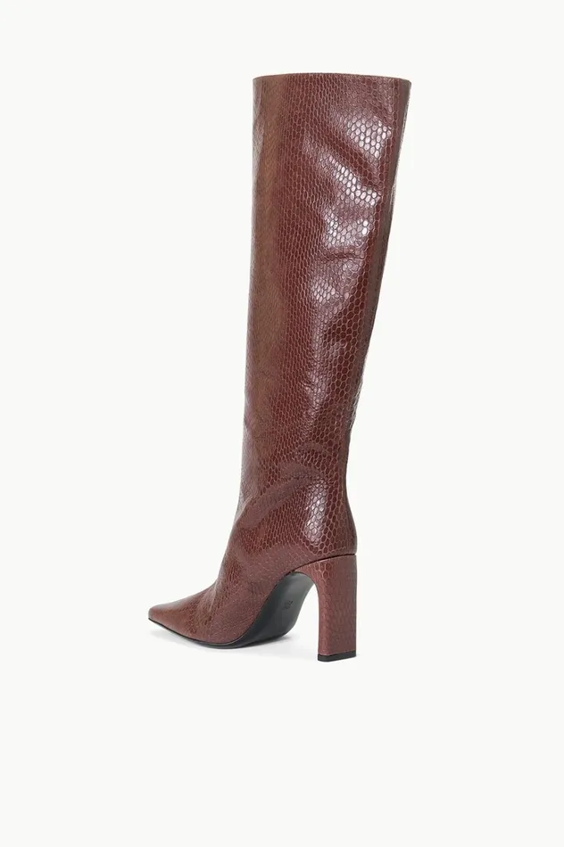 Women Boots STAUD STAUD WALLY HIGH HEEL BOOT MAHOGANY Women Boots STAUD STAUD WALLY HIGH HEEL BOOT MAHOGANY