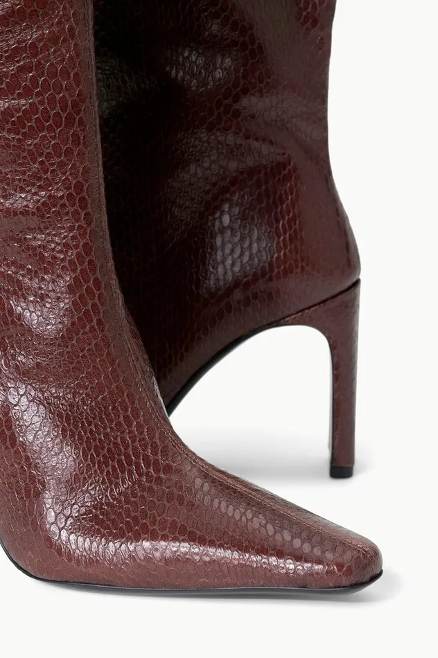 Women Boots STAUD STAUD WALLY HIGH HEEL BOOT MAHOGANY Women Boots STAUD STAUD WALLY HIGH HEEL BOOT MAHOGANY