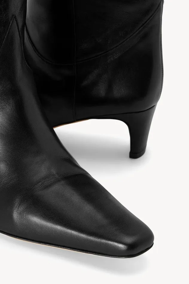 Women Boots STAUD STAUD WESTERN WALLY BOOT BLACK Women Boots STAUD STAUD WESTERN WALLY BOOT BLACK