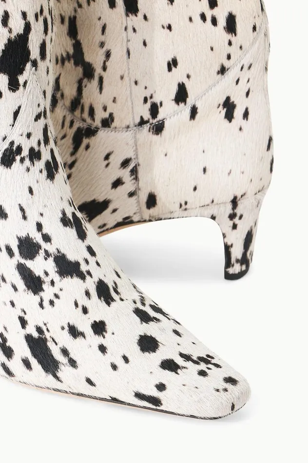 Women Boots STAUD STAUD WESTERN WALLY BOOT BLACK and WHITE HAIRCALF Women Boots STAUD STAUD WESTERN WALLY BOOT BLACK and WHITE HAIRCALF