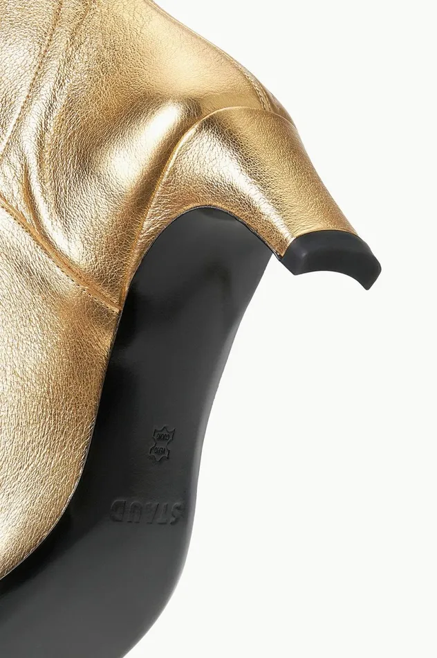 Women Boots STAUD STAUD WESTERN WALLY BOOT GOLD Women Boots STAUD STAUD WESTERN WALLY BOOT GOLD