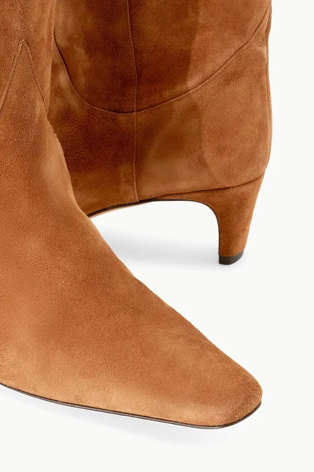 Women Boots STAUD STAUD WESTERN WALLY BOOT TAN SUEDE Women Boots STAUD STAUD WESTERN WALLY BOOT TAN SUEDE