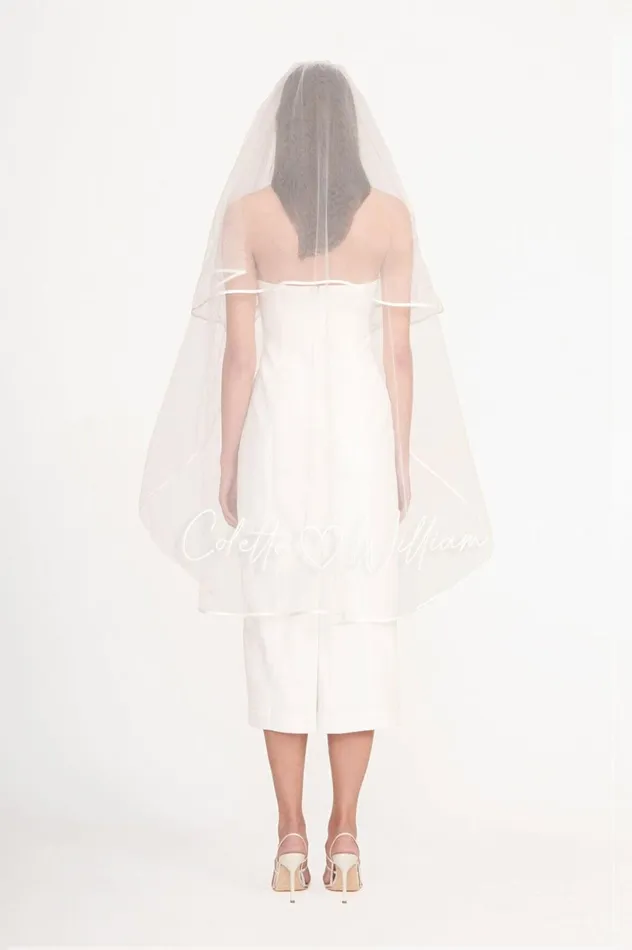 Women Bridal STAUD CUSTOM EMBROIDERED VEIL Women Bridal STAUD CUSTOM EMBROIDERED VEIL