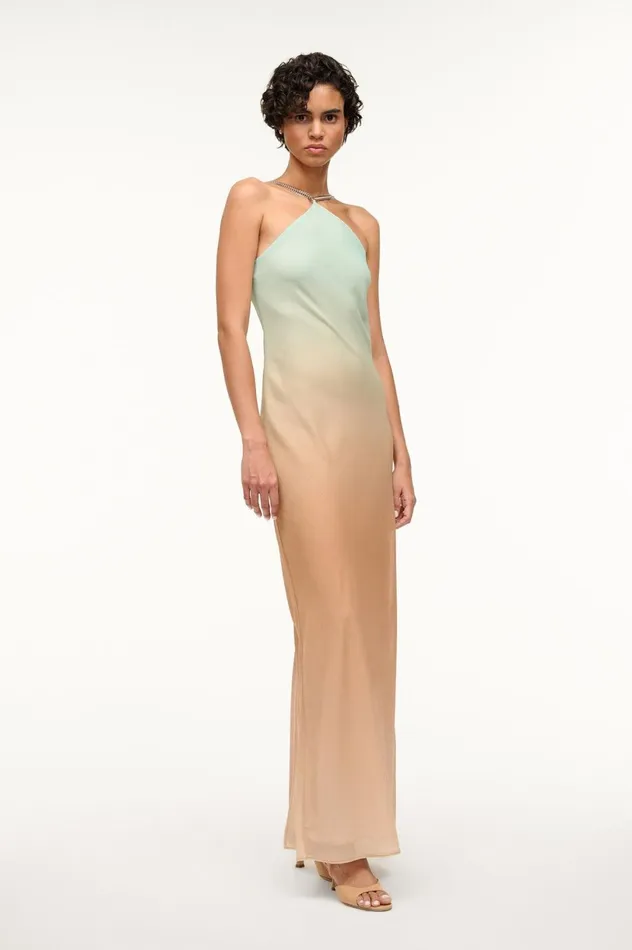 Women Bridal STAUD STAUD CADENCE DRESS CARIBBEAN OMBRE Women Bridal STAUD STAUD CADENCE DRESS CARIBBEAN OMBRE