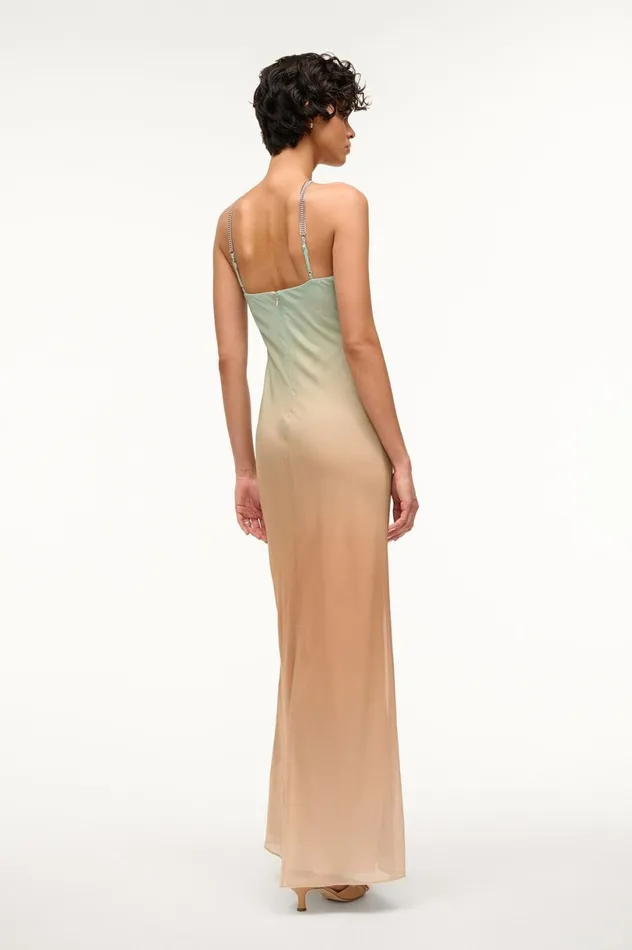 Women Bridal STAUD STAUD CADENCE DRESS CARIBBEAN OMBRE Women Bridal STAUD STAUD CADENCE DRESS CARIBBEAN OMBRE