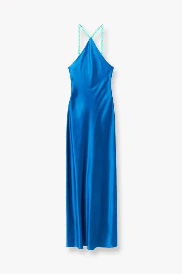 Women Bridal STAUD STAUD CADENCE DRESS ISLAND BLUE Women Bridal STAUD STAUD CADENCE DRESS ISLAND BLUE