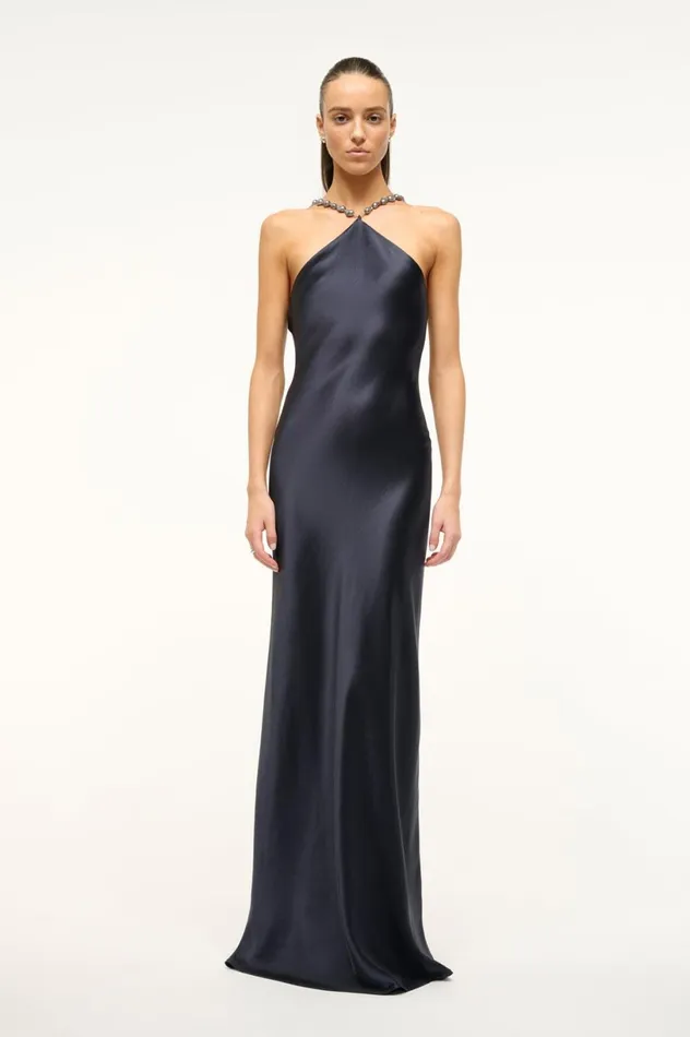 Women Bridal STAUD STAUD CADENCE DRESS NAVY
