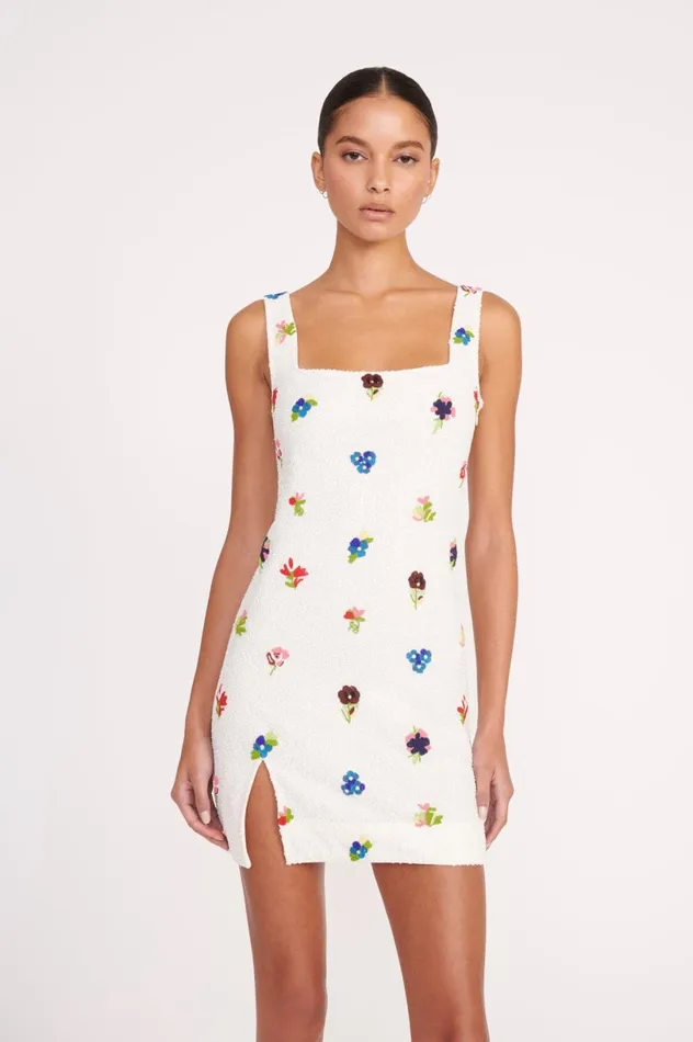 Women Bridal STAUD STAUD LE SABLE DRESS FIRST BLOOM DAY Women Bridal STAUD STAUD LE SABLE DRESS FIRST BLOOM DAY