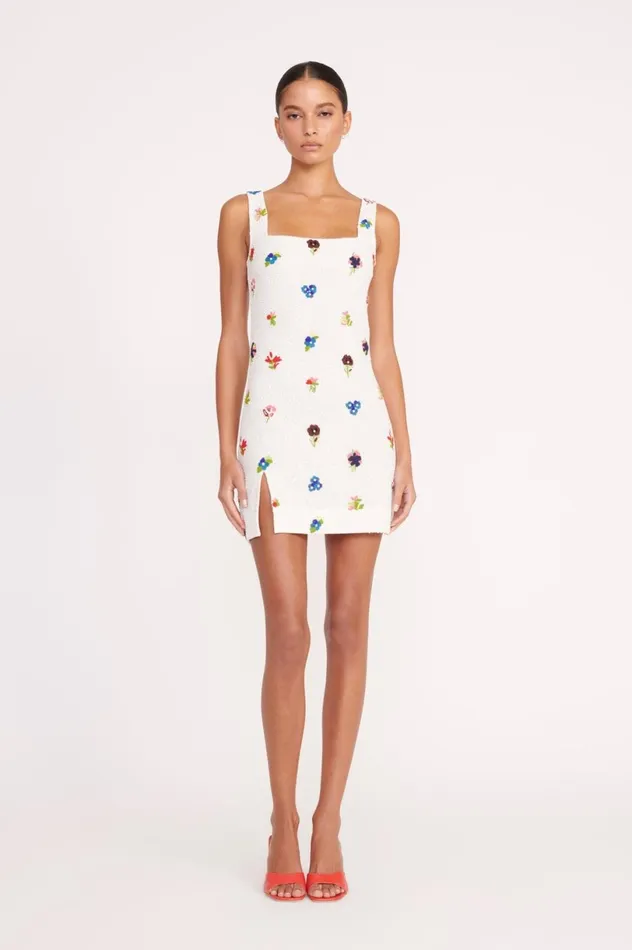 Women Bridal STAUD STAUD LE SABLE DRESS FIRST BLOOM DAY Women Bridal STAUD STAUD LE SABLE DRESS FIRST BLOOM DAY