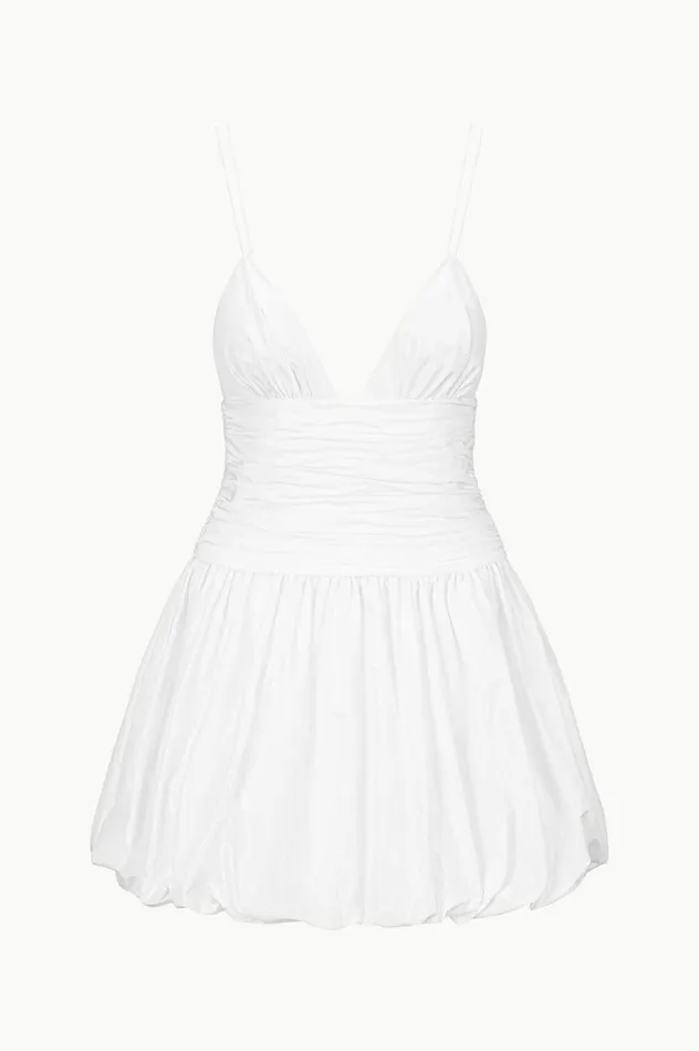 Women Bridal STAUD STAUD LOREN DRESS WHITE Women Bridal STAUD STAUD LOREN DRESS WHITE